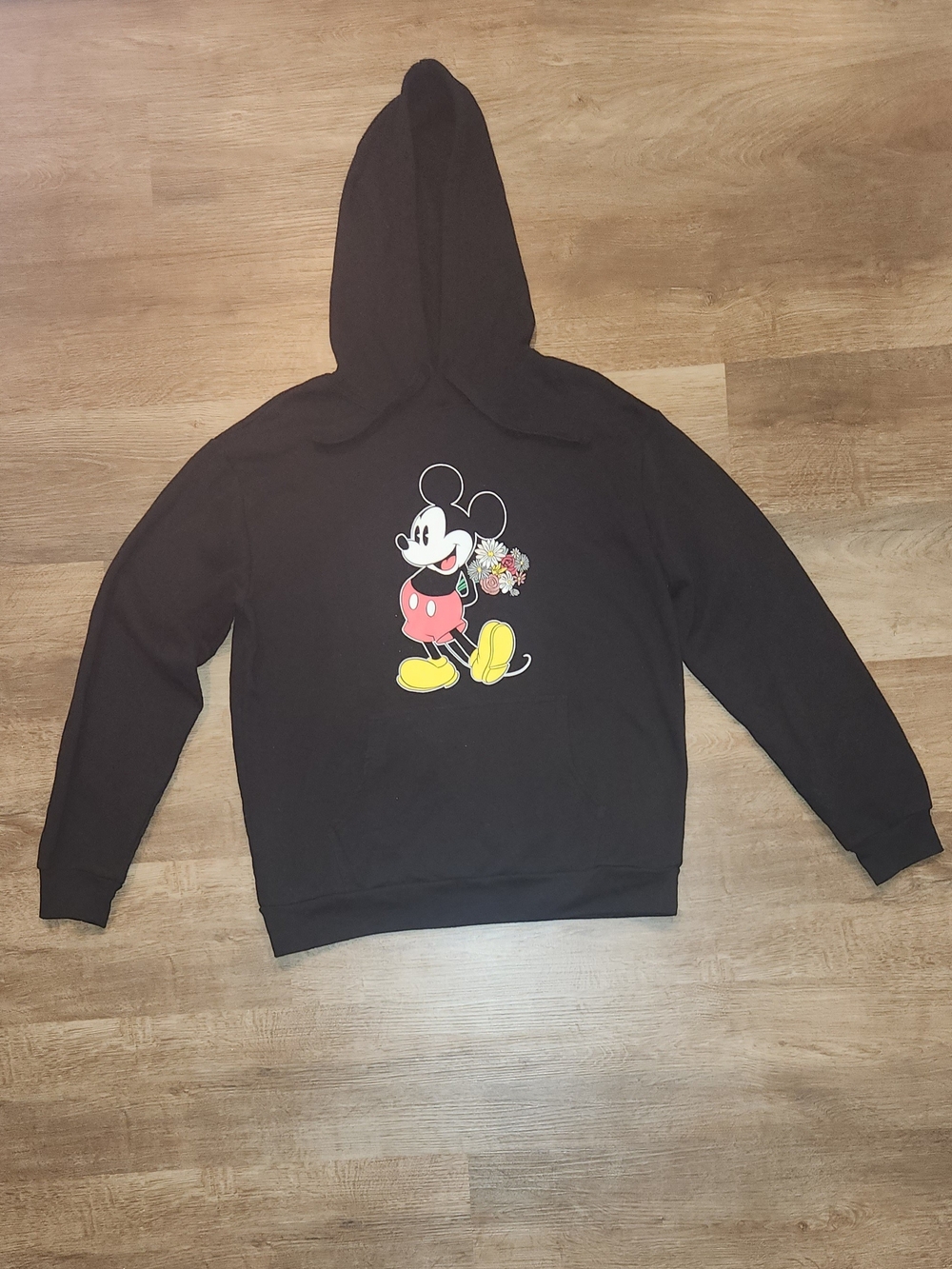 Disney Mickey Mouse Black Hoodie – Size XL